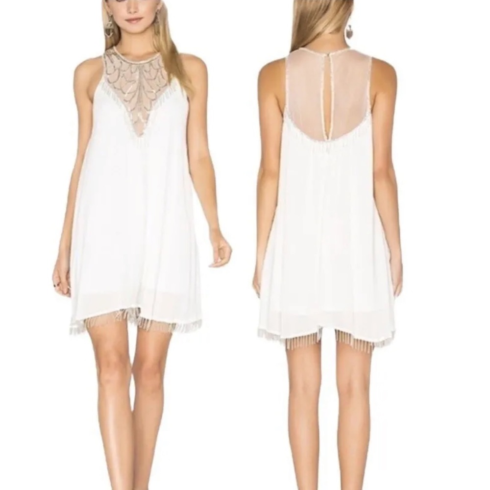 Show me your mumu white liza dress